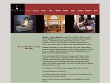 Tablet Screenshot of michaelsupholstery.com
